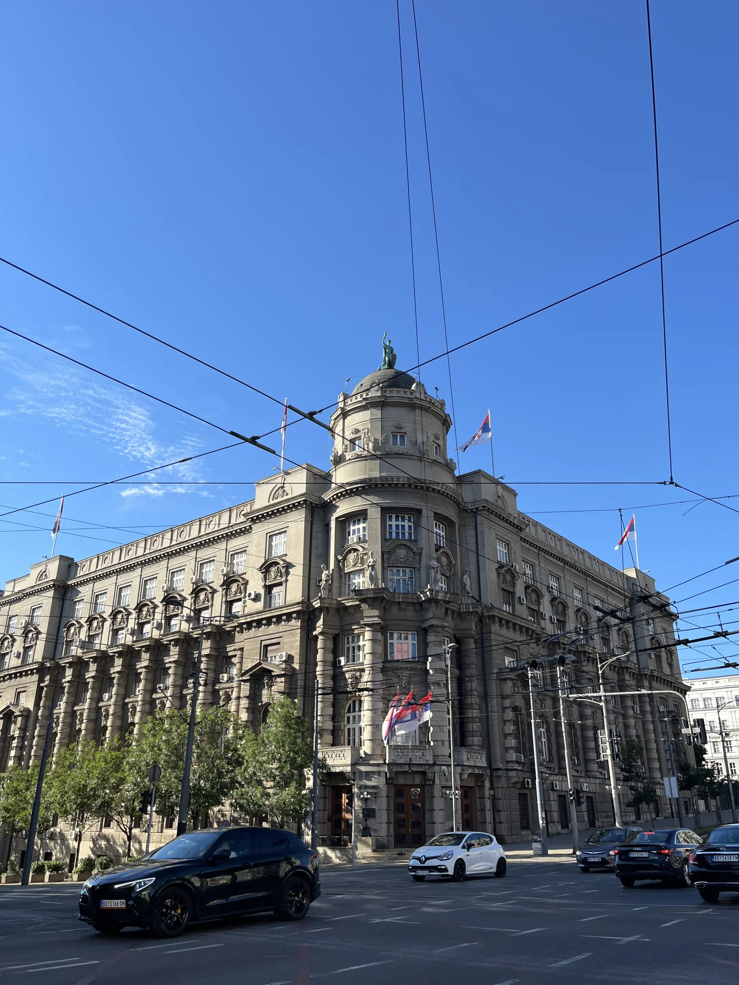 Belgrade city scene from our Serbia photo collection